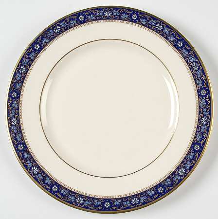 Edinburgh Dark Blue Luncheon Plate