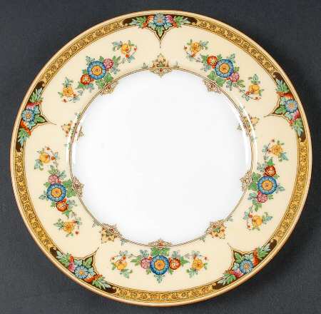 Eloise Orange Salad Plate