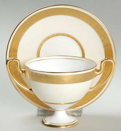 Embassy Footed Bouillon Cup & Saucer