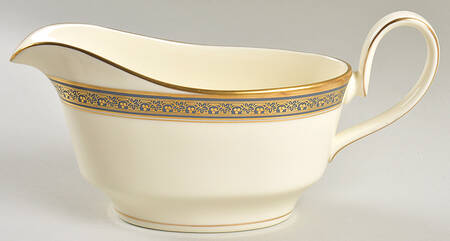 Embassy Blue (No #, Intro 1987) Gravy Boat