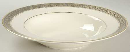 Embassy Blue (No #, Intro 1987) Rim Soup Bowl