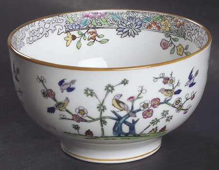 Emperor's Garden Cranberry Bowl