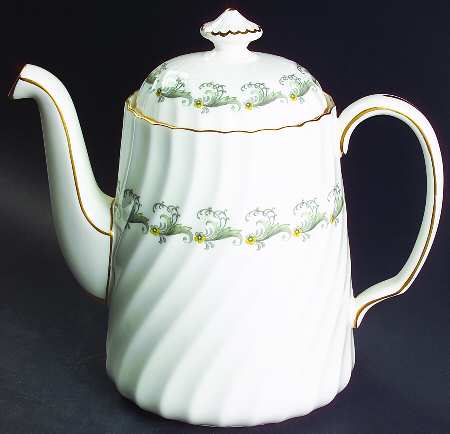Ermine Coffee Pot & Lid