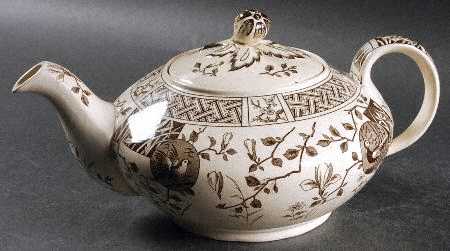 Faisan (Brown) Teapot & Lid
