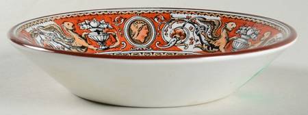 Florentine Red (No Center) Fruit/Dessert (Sauce) Bowl