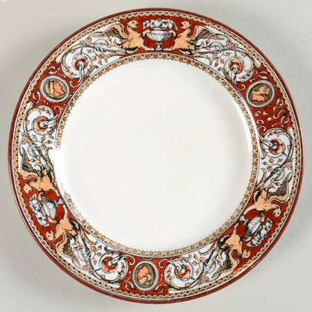 Florentine Red (No Center) Dessert/Pie Plate
