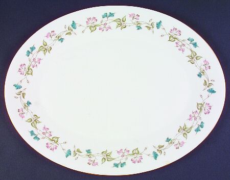 Fragrance 15" Oval Serving Platter