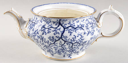 Fibre Blue Teapot No Lid