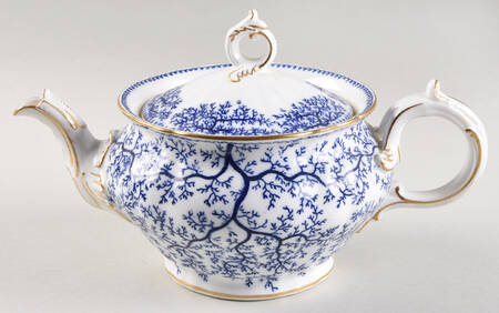 Fibre Blue Teapot & Lid