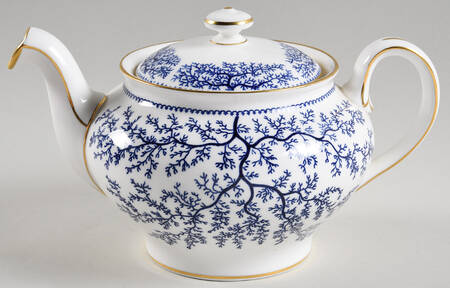 Fibre Blue Teapot & Lid