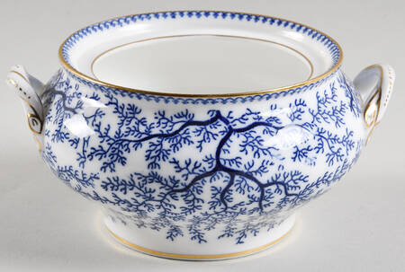 Fibre Blue Sugar Bowl No Lid