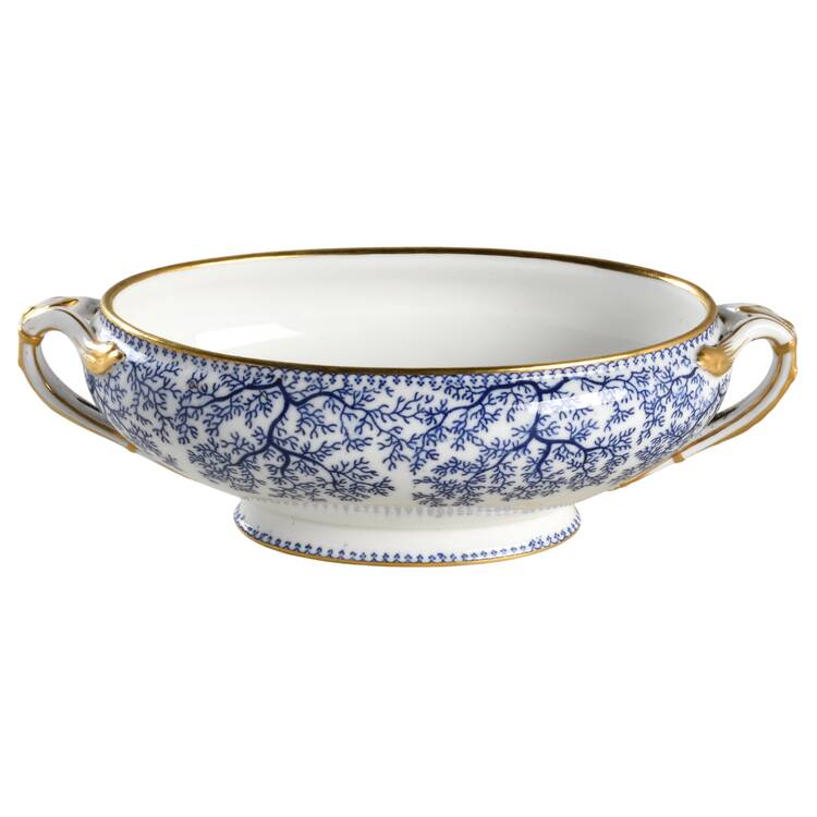 Fibre Blue Gravy Boat No Lid