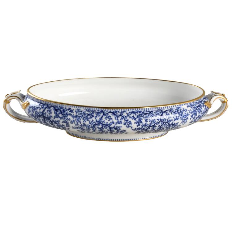 Fibre Blue Oval Vegetable No Lid