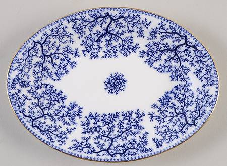Fibre Blue Relish/Gravy Underplate