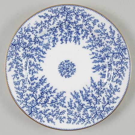 Fibre Blue Salad Plate