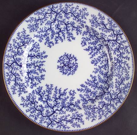 Fibre Blue Luncheon Plate