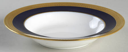 G6262 (Cobalt Blue Band) Rim Fruit/Dessert (Sauce) Bowl