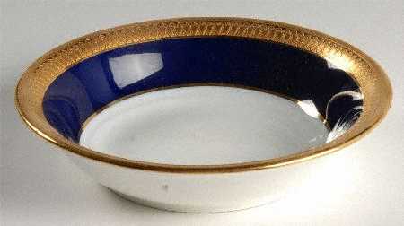 G6262 (Cobalt Blue Band) Fruit/Dessert (Sauce) Bowl