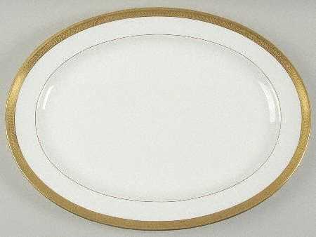G6285 17" Oval Serving Platter