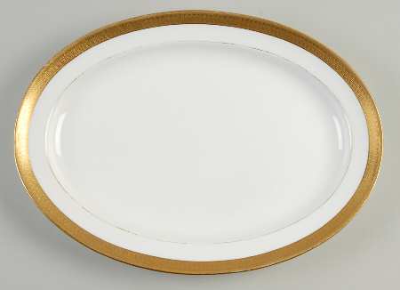 G6285 13" Oval Serving Platter