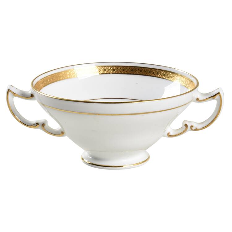 G8721 Footed Cream Soup Bowl