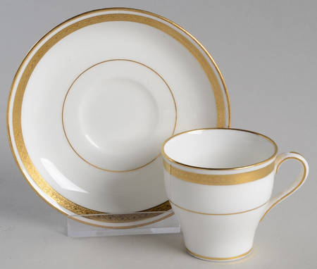 G9816 Flat Demitasse Cup & Saucer Set