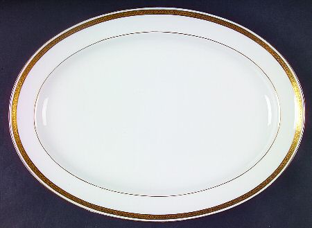 G9816 13" Oval Serving Platter