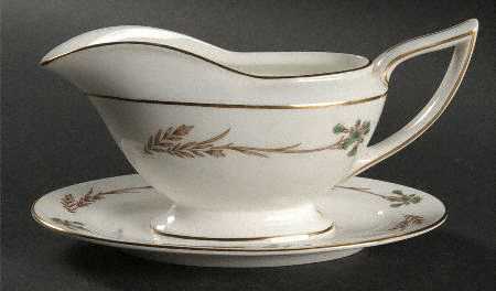 Glengarry Gravy Boat with Attached Underplate