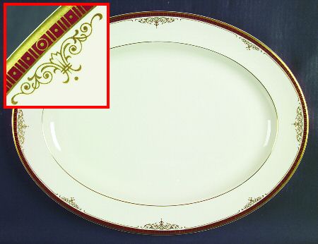 Gloucester 16" Oval Serving Platter
