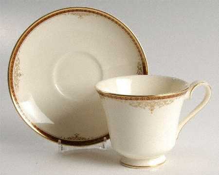Gloucester Footed Cup & Saucer Set