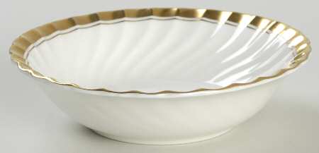 Gold Crocus Fruit/Dessert (Sauce) Bowl