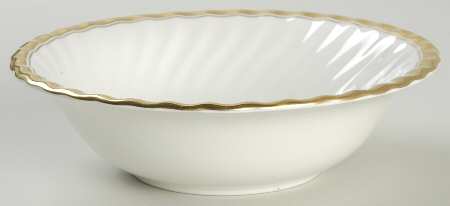 Gold Crocus Coupe Cereal Bowl