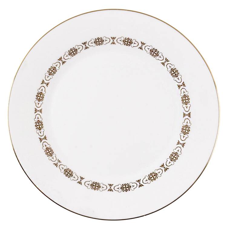 Golden Diadem Salad Plate