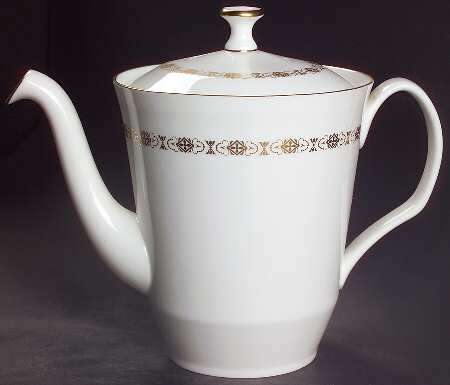 Golden Diadem Coffee Pot & Lid