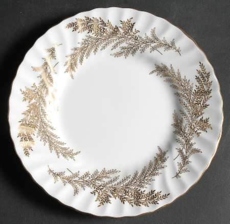 Golden Fern Dessert/Pie Plate