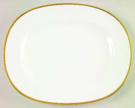 Golden Heritage 12" Oval Serving Platter