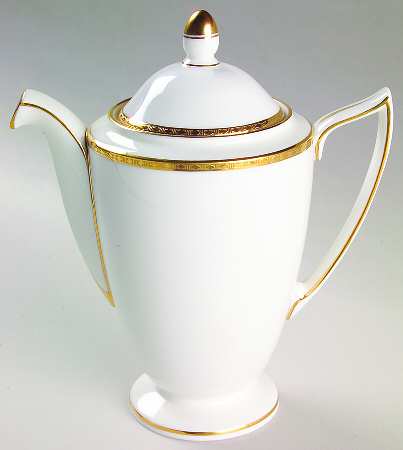 Golden Heritage Mini Coffee Pot & Lid
