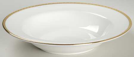 Golden Heritage Rim Soup Bowl by Minton