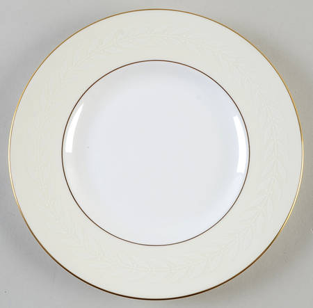 Gold Laurel Luncheon Plate