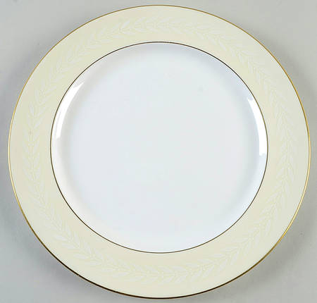 Gold Laurel 12" Chop Plate (Round Platter)