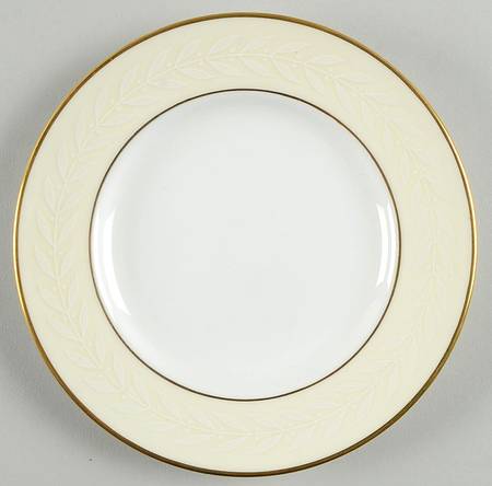 Gold Laurel Bread & Butter Plate