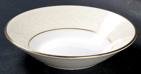 Gold Laurel Fruit/Dessert (Sauce) Bowl