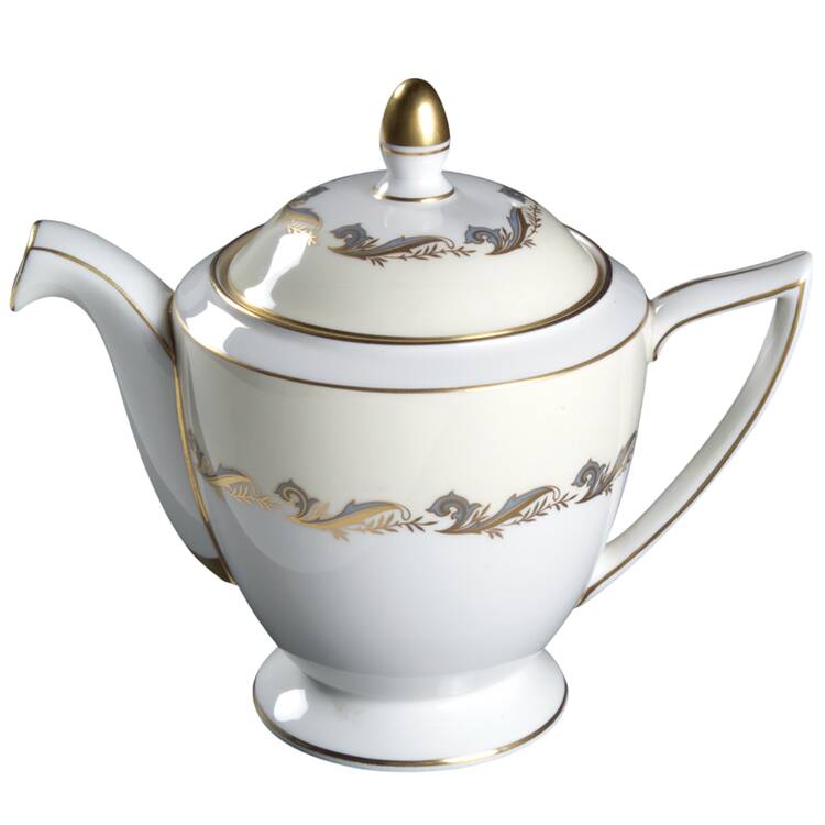 Gold Laurentian Teapot & Lid
