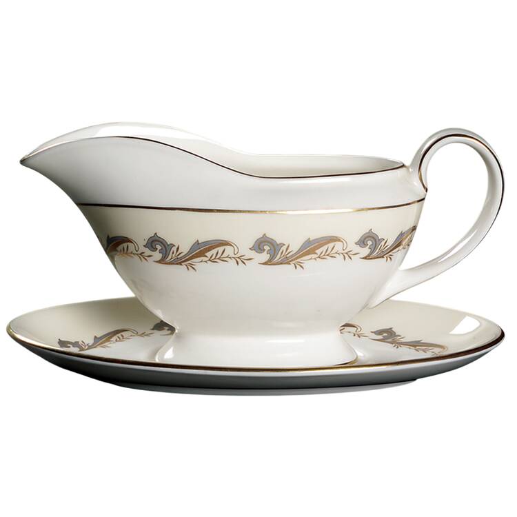Gold Laurentian Gravy Boat & Underplate