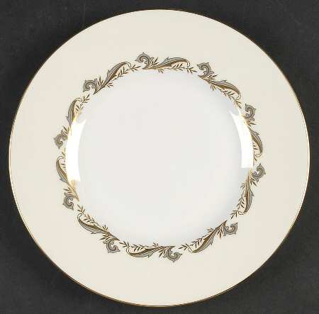 Gold Laurentian Luncheon Plate