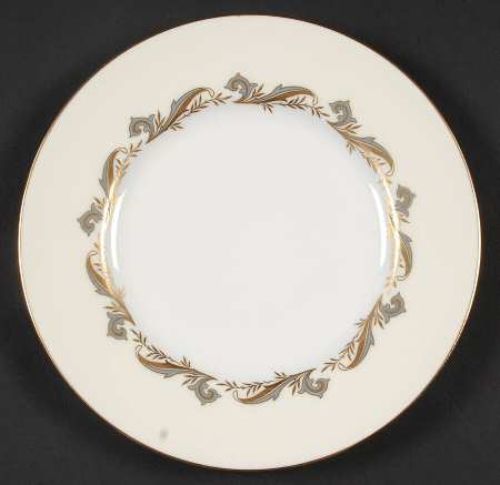 Gold Laurentian Salad Plate