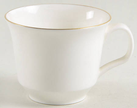 Gold Monarch Flat Demitasse Cup