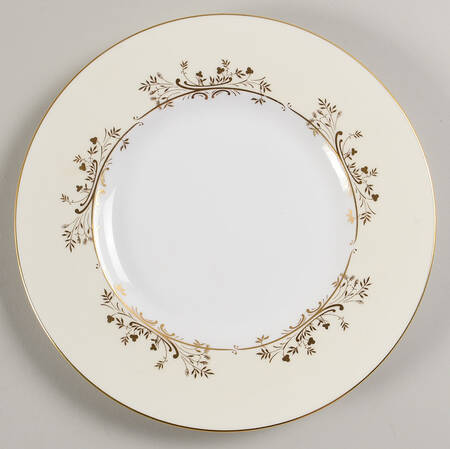 Gold Pandora Luncheon Plate