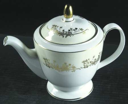 Gold Pandora Teapot & Lid