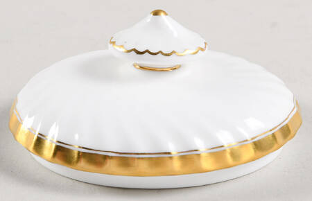 Gold Rose Lid for Sugar Bowl